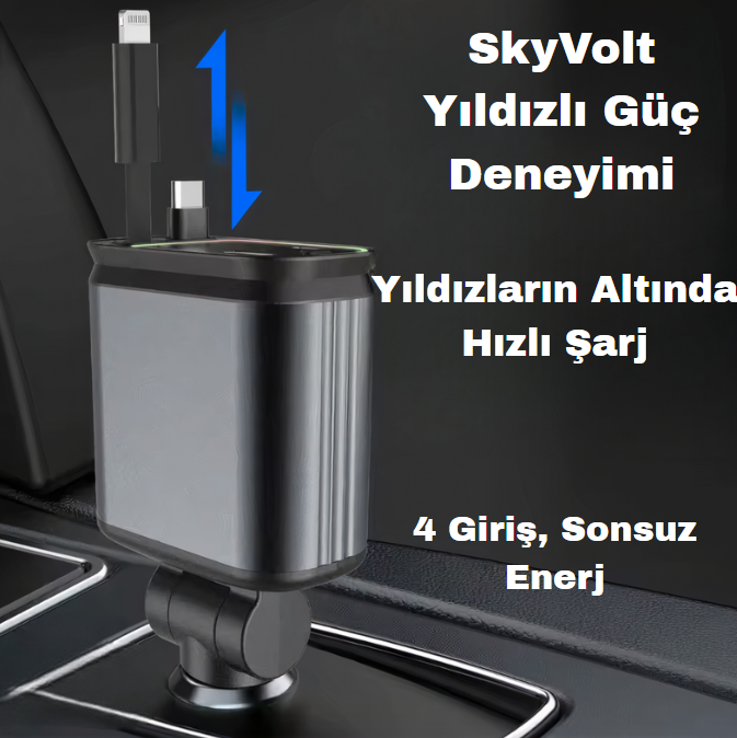 SkyVolt™ Araç Şarj Aleti