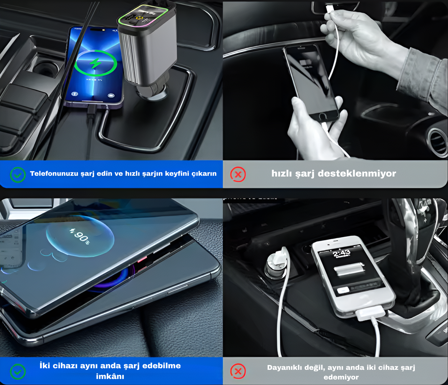 SkyVolt™ Araç Şarj Aleti